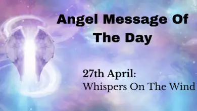 angel message of the day : whispers on the wind