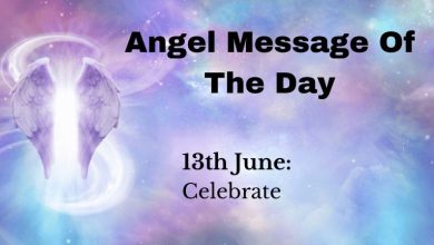 angel message of the day : celebrate