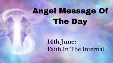 angel message of the day : faith in the internal