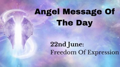 angel message of the day : freedom of expression