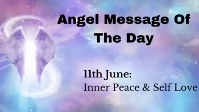 angel message of the day : inner peace and self love