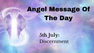 angel message of the day : discernment