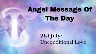 angel message of the day : unconditional love