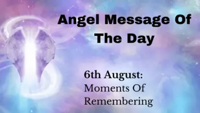 angel message of the day : moments of remembering