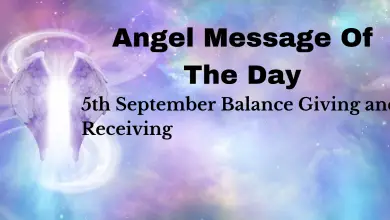 Angel Message Of The Day: Balance Giving and Receiving