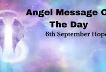 Angel Message Of The Day: Hope Is